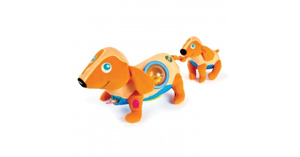 Jual Murah OOPS Boneka Rattle  Multi Fungsi Dog Happy 